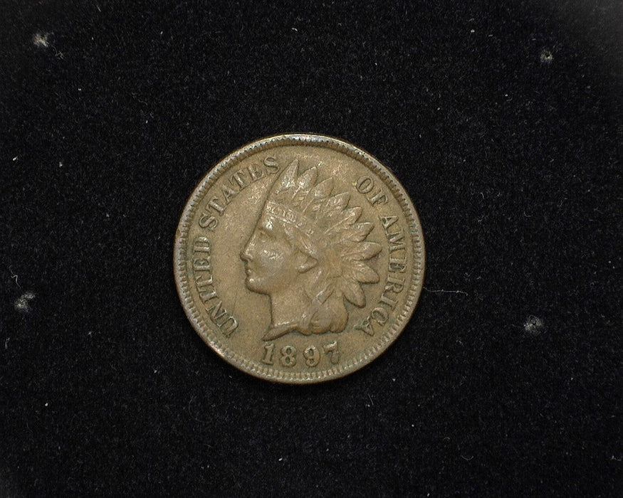 1897 Indian Head Penny/Cent VF/XF - US Coin