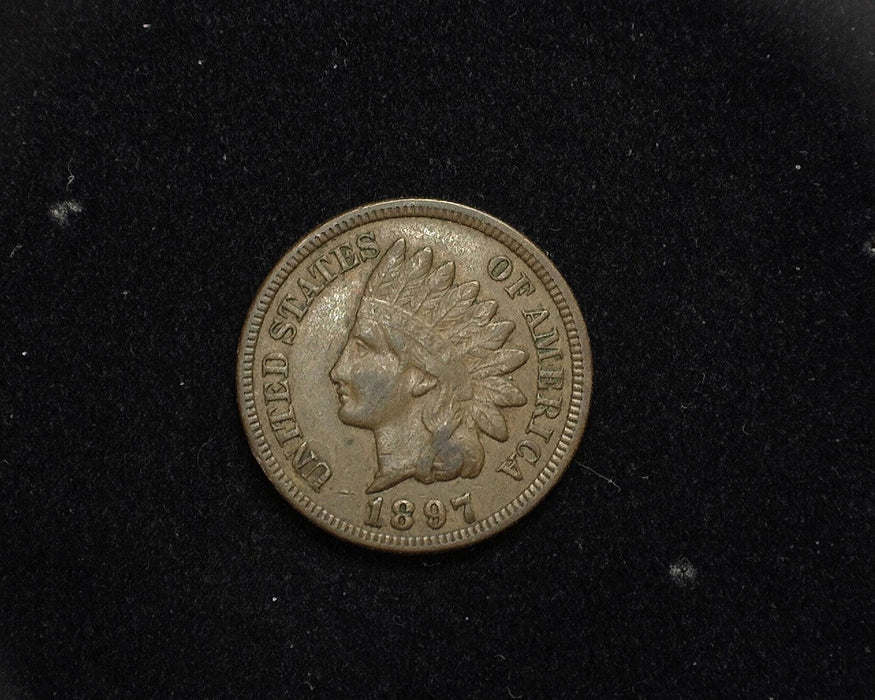 1897 Indian Head Penny/Cent VF/XF - US Coin