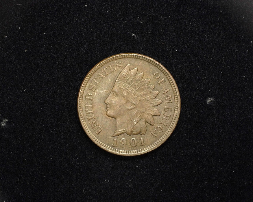 1901 Indian Head Penny/Cent XF - US Coin