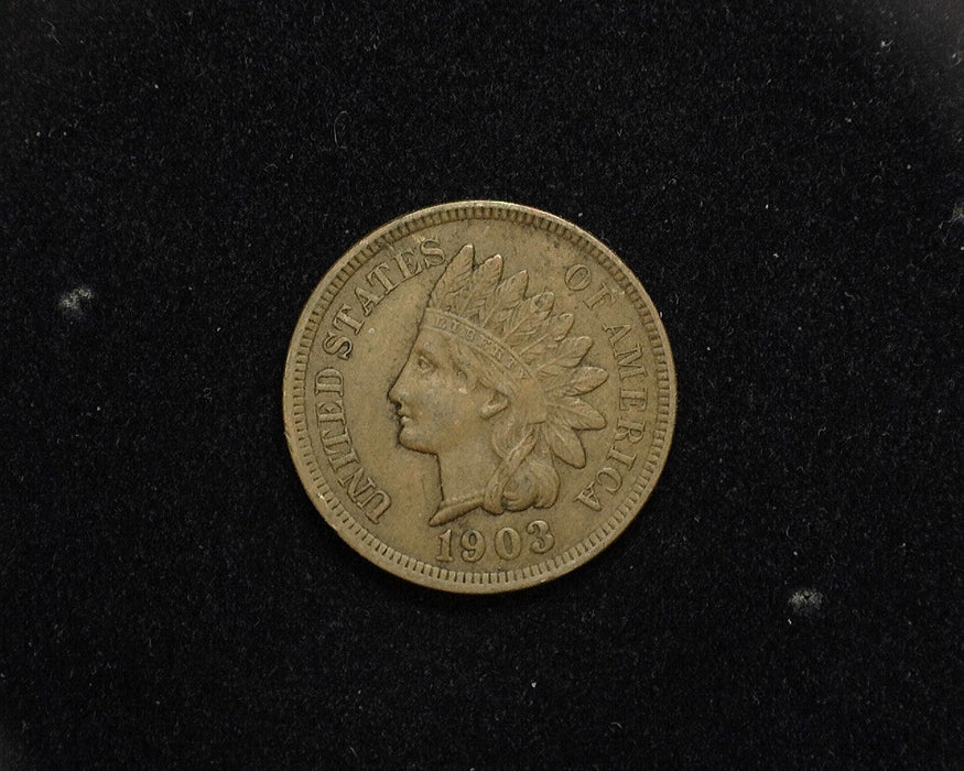 1903 Indian Head Penny/Cent XF - US Coin