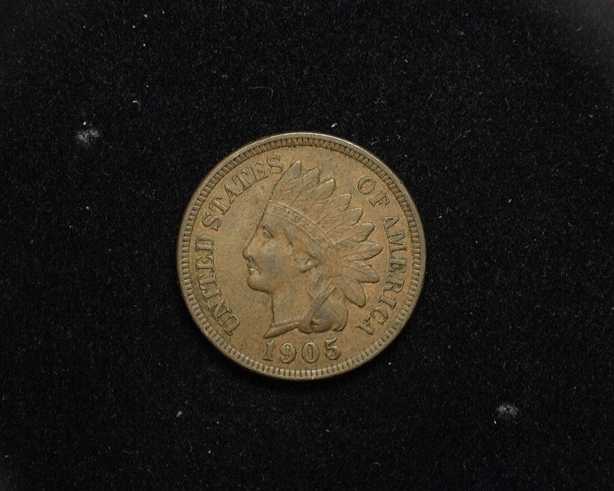 1905 Indian Head Penny/Cent XF - US Coin