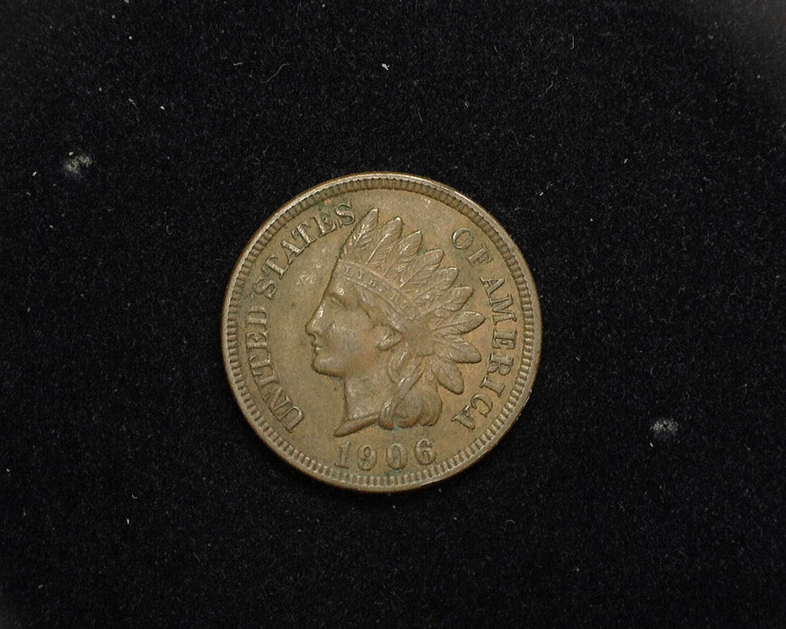 1906 Indian Head Penny/Cent XF - US Coin