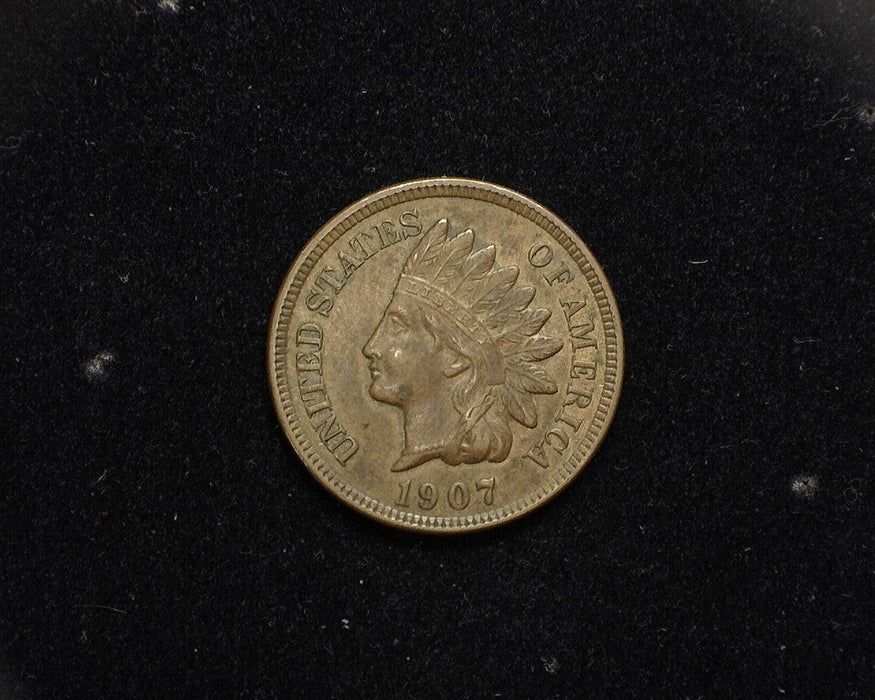 1907 Indian Head Penny/Cent XF - US Coin