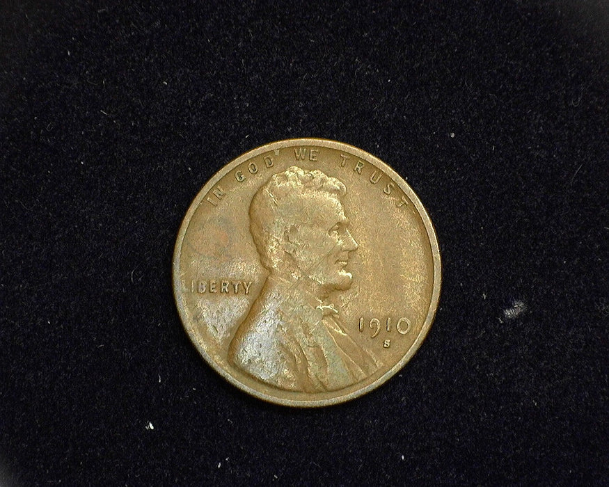 1910 S Lincoln Wheat Cent VG - US Coin