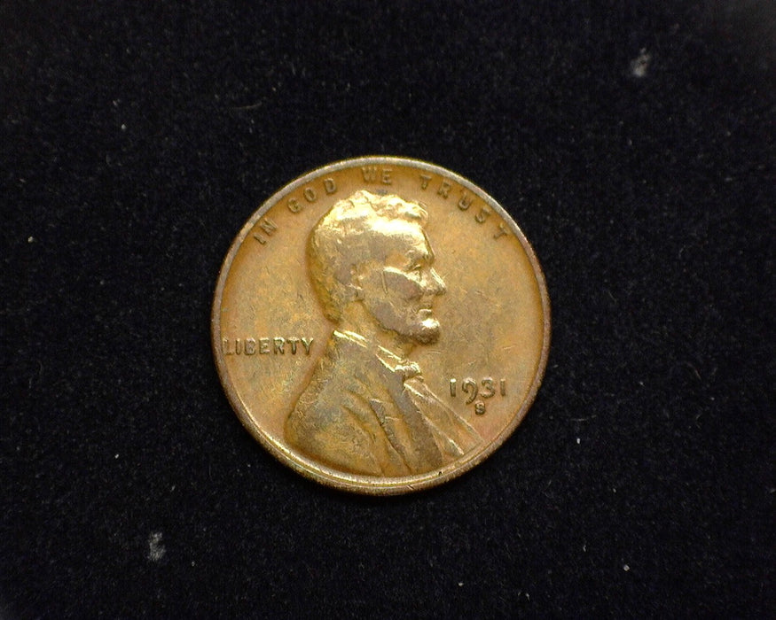 1931 S Lincoln Wheat Cent VF - US Coin