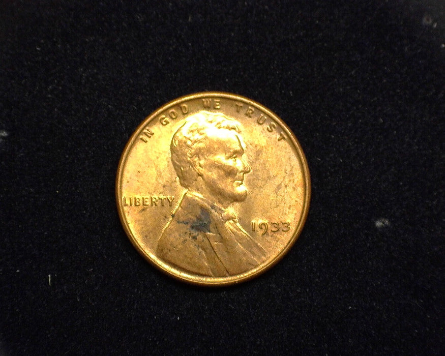 1933 Lincoln Wheat Cent BU - US Coin