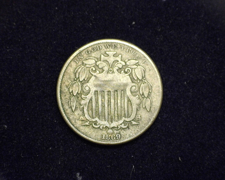 1869 Shield Nickel F - US Coin