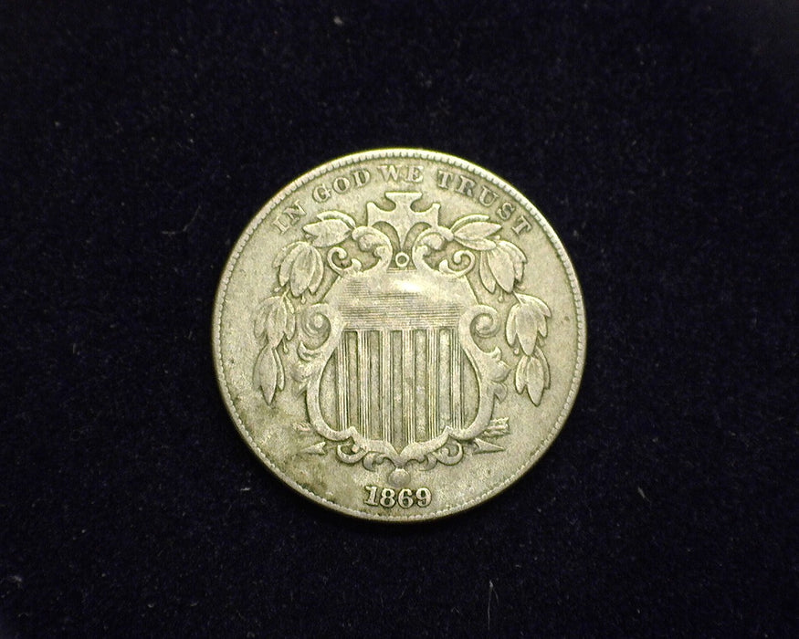 1869 Shield Nickel F - US Coin