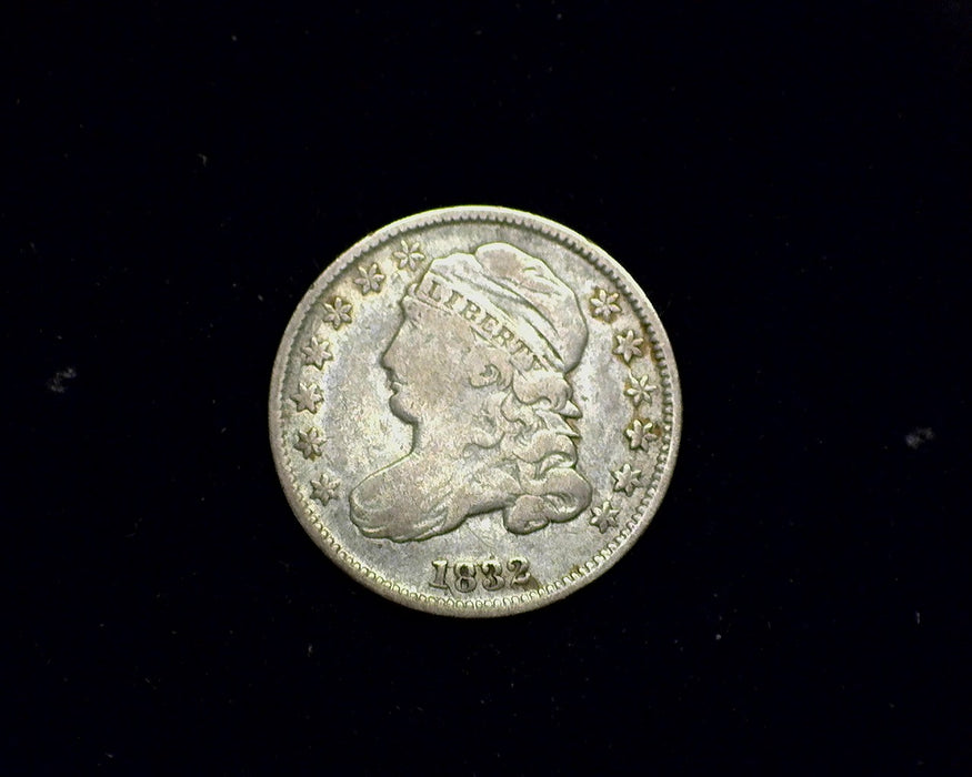 1832 Capped Bust Dime F - US Coin