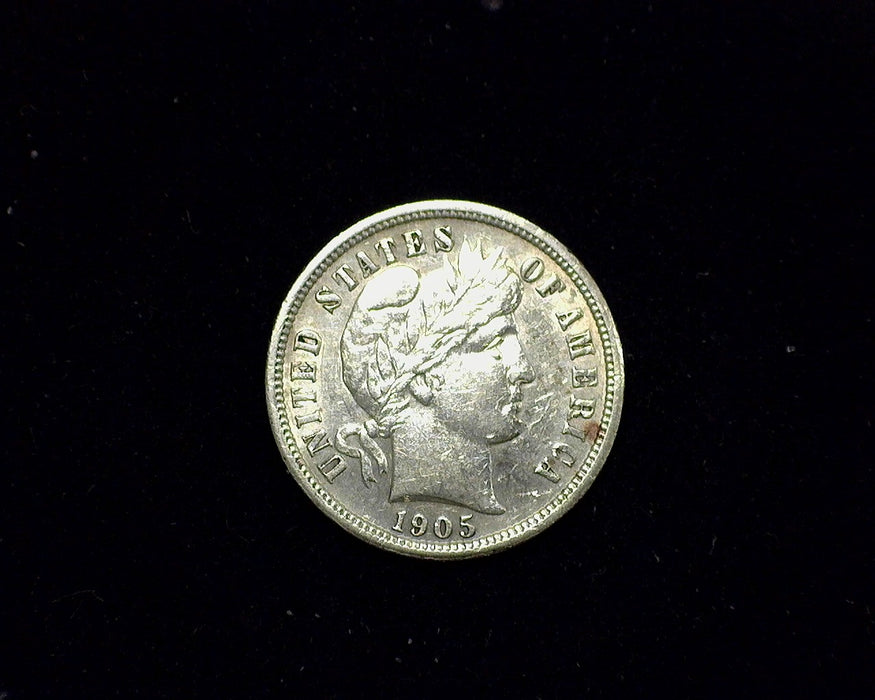 1905 S Barber Dime AU - US Coin