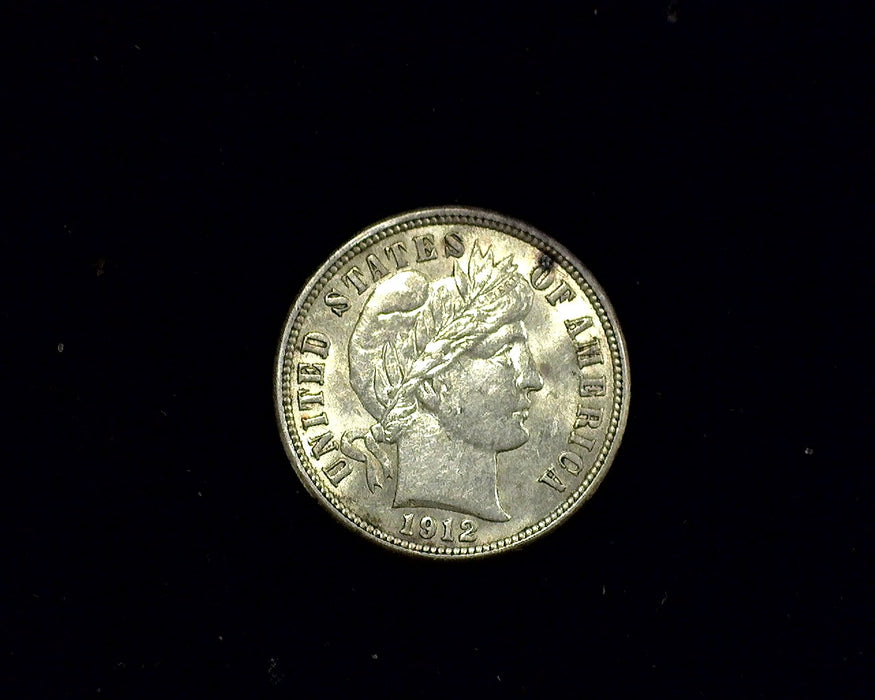 1912 Barber Dime AU - US Coin