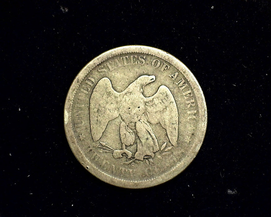 1875 S Liberty Seated Twenty Cents G - US Coin