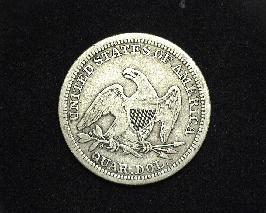 1854 Arrows Liberty Seated Quarter F - US Coin