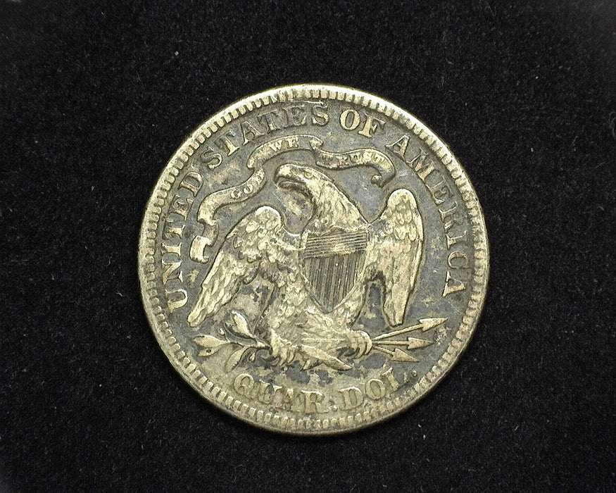 1876 Liberty Seated Quarter VF - US Coin