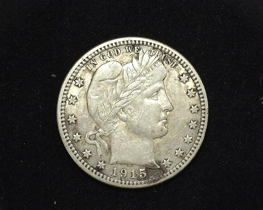 1915 D Barber Quarter XF - US Coin