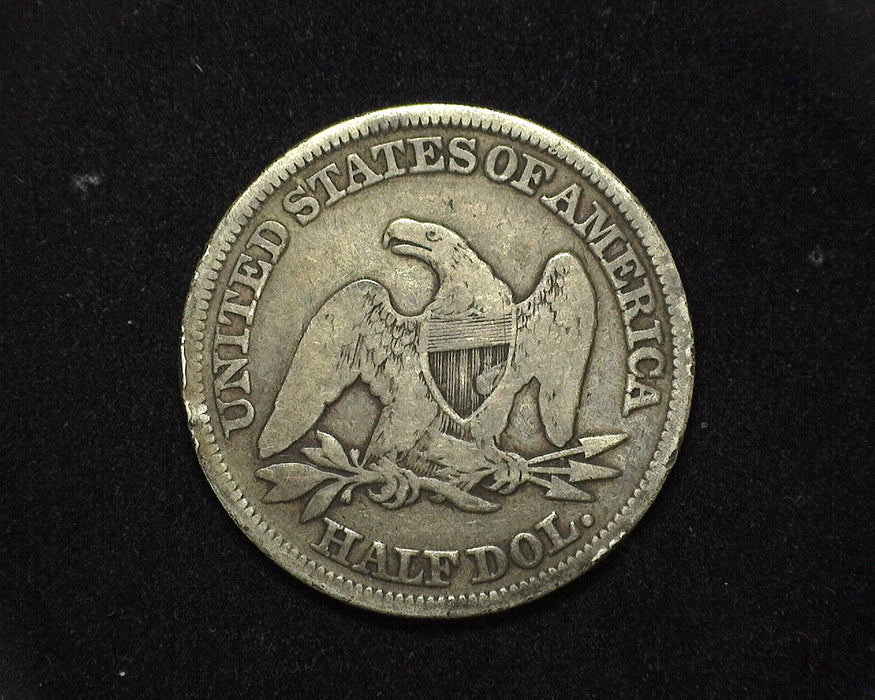 1858 Liberty Seated Half Dollar G - US Coin