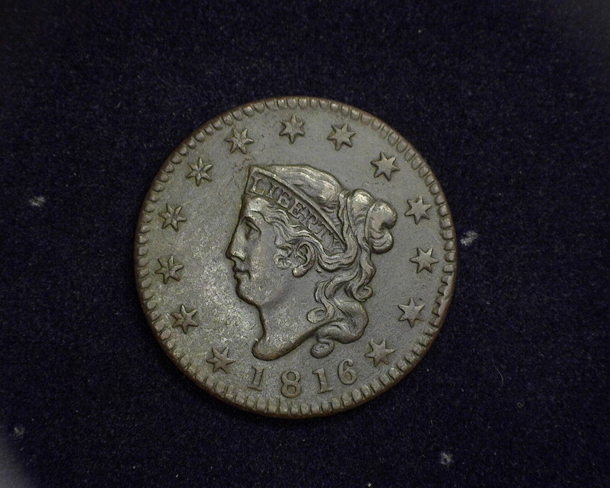 1816 Large Cent Matron Cent XF - US Coin