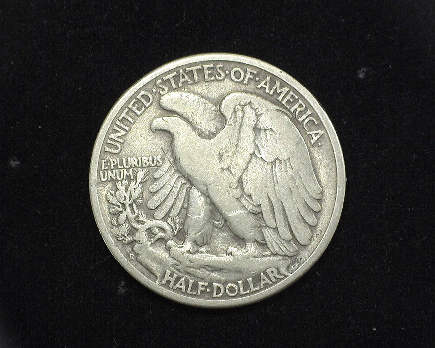 1938 D Walking Liberty Half Dollar F - US Coin