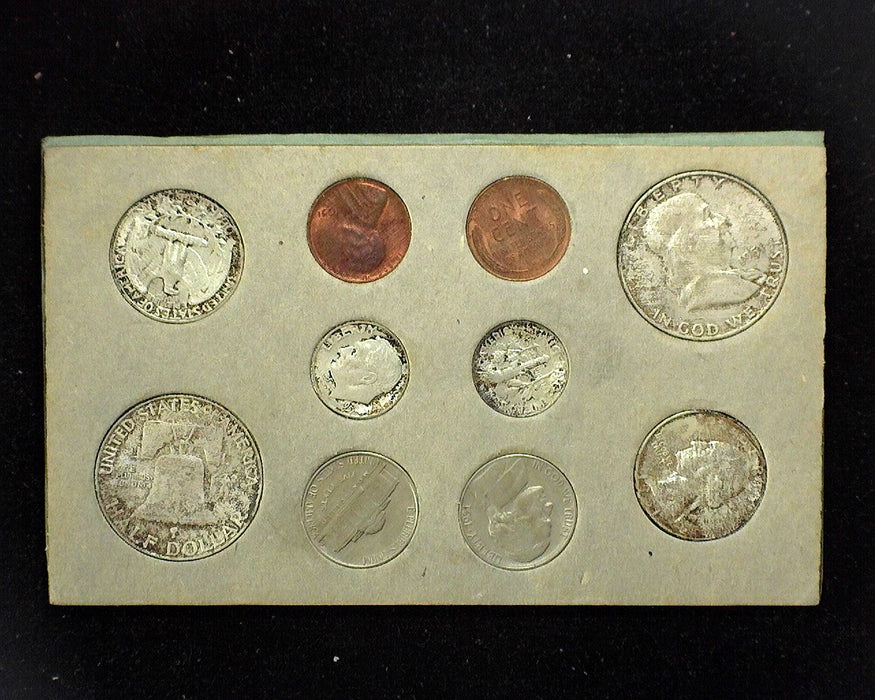 1951 Mint set in the original envelope and cardboards. Nicely toned double coins from all the mints. Nice set.