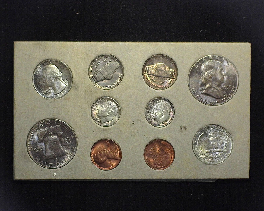 1955 Mint set in the original cardboards. Double coins from all the mints. Nice set.