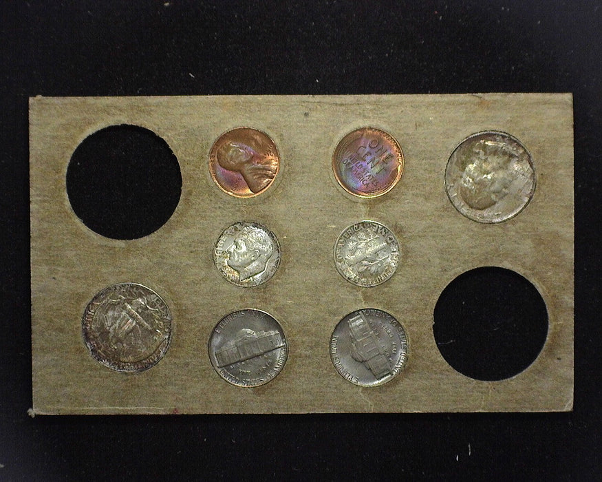 1956 Mint set 18 Coins in the original envelope/cardboards. Beautiful set, outstanding toning. Double coins.