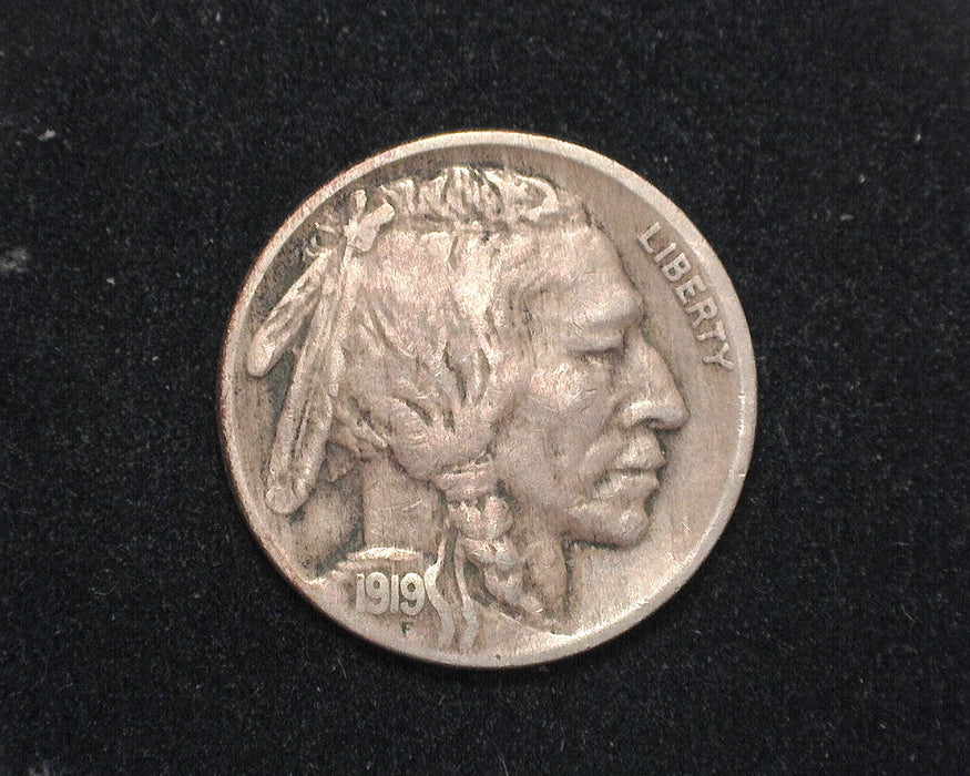 1919 Buffalo Nickel F - US Coin