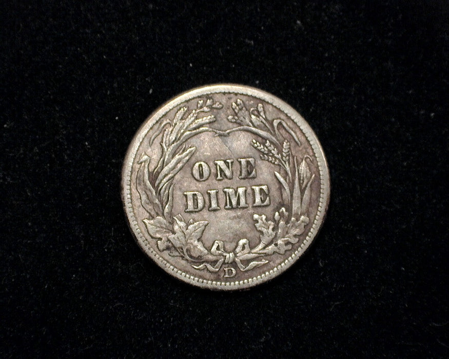 1912 D Barber Dime VF - US Coin