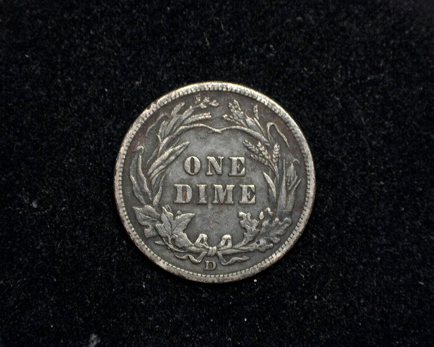 1914 D Barber Dime VF - US Coin