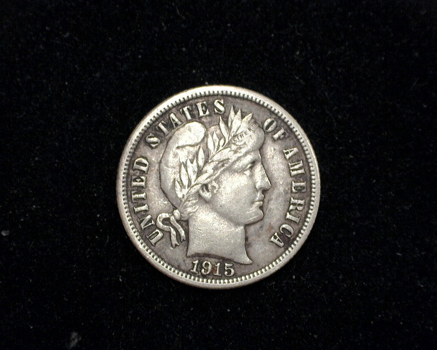 1915 Barber Dime VF - US Coin