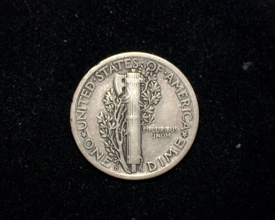 1918 D Mercury Dime F - US Coin