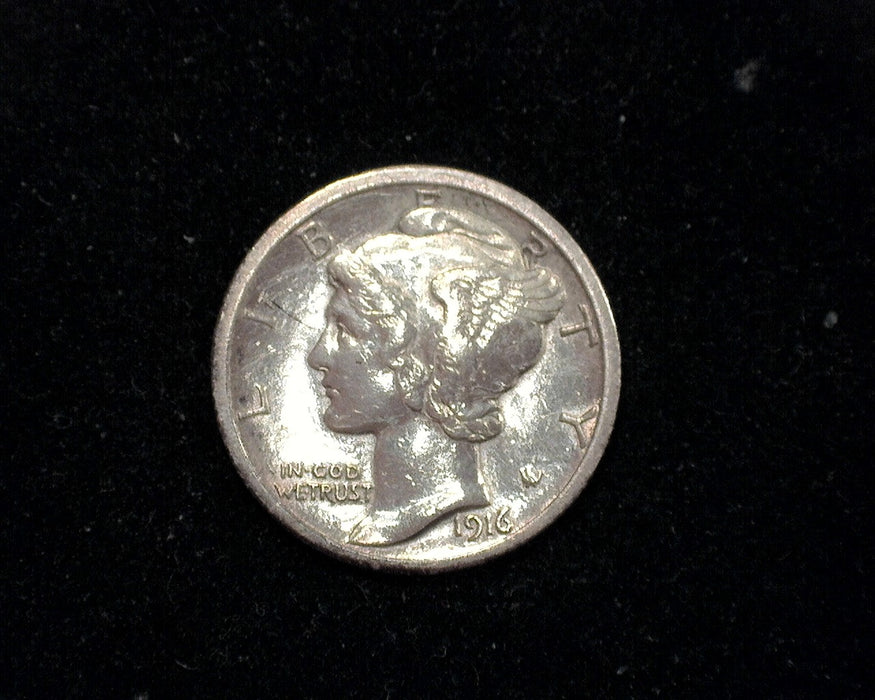 1916 Mercury Dime XF - US Coin