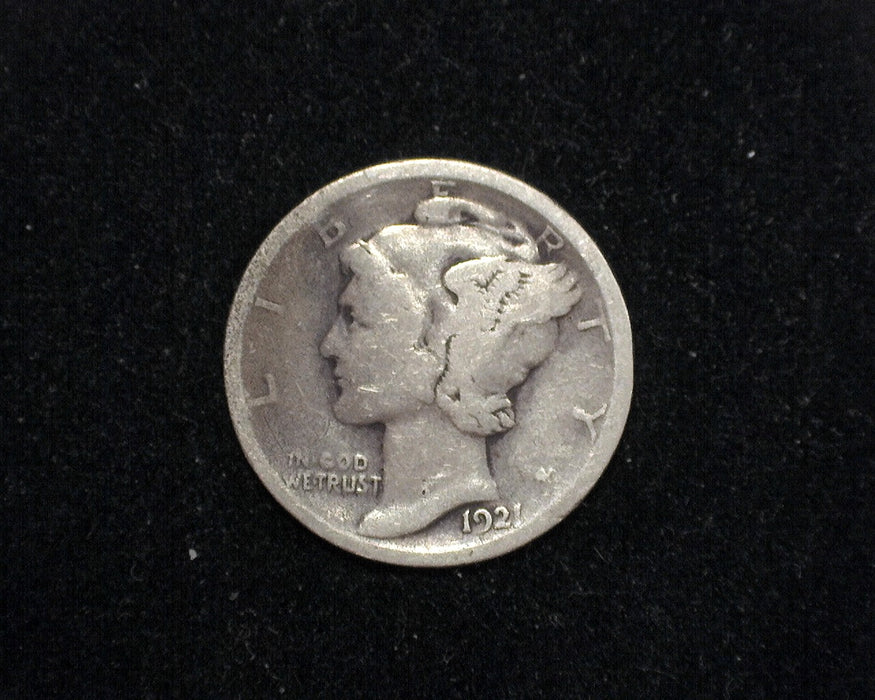 1921 Mercury Dime G - US Coin