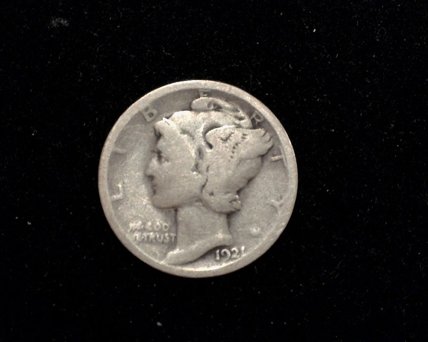 1921 Mercury Dime G - US Coin