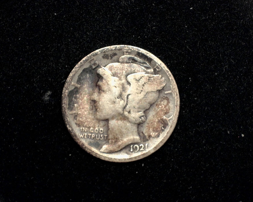 1921 Mercury Dime VG - US Coin