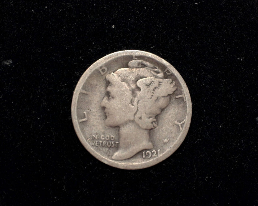 1921 Mercury Dime G - US Coin