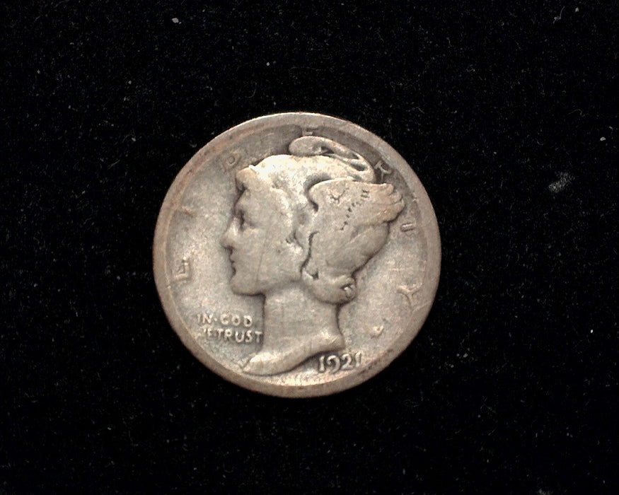 1921 D Mercury Dime G - US Coin