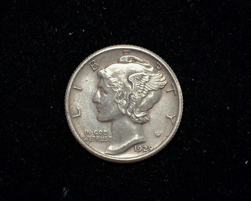 1929 Mercury Dime AU - US Coin