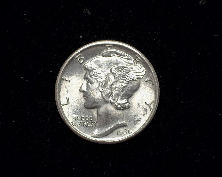 1936 Mercury Dime BU MS-64 - US Coin