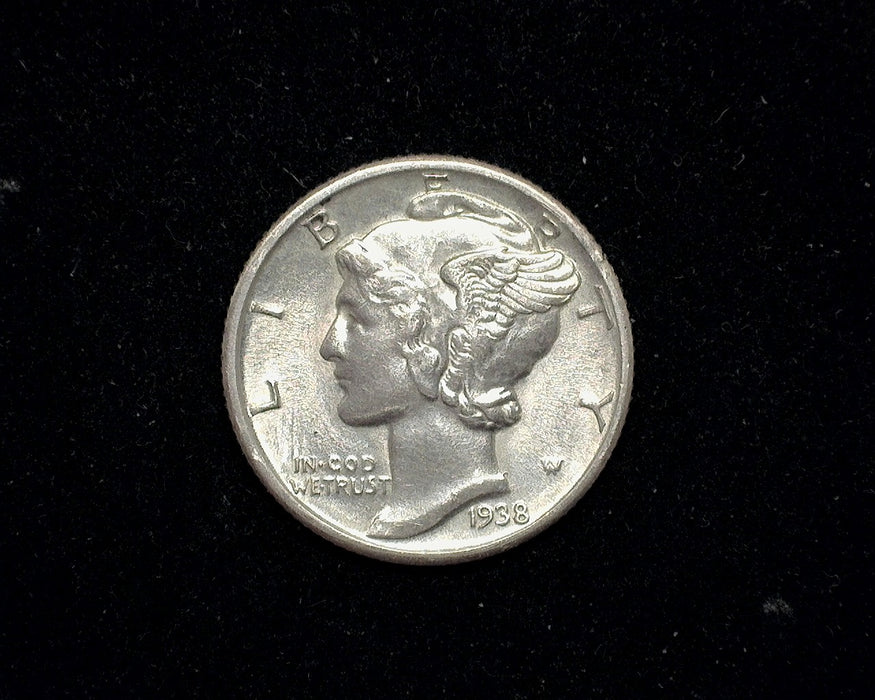 1938 Mercury Dime BU - US Coin