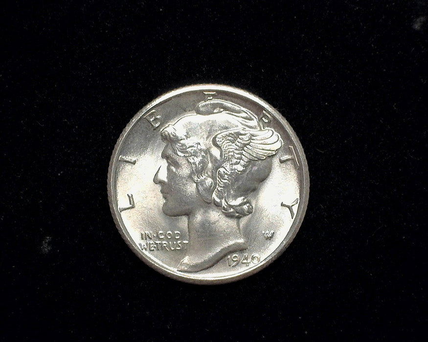 1940 S Mercury Dime BU MS-64 - US Coin