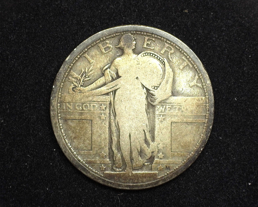 1917 Type 1 Standing Liberty Quarter VG - US Coin