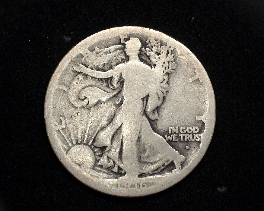 1916 S Walking Liberty Half Dollar AG - US Coin