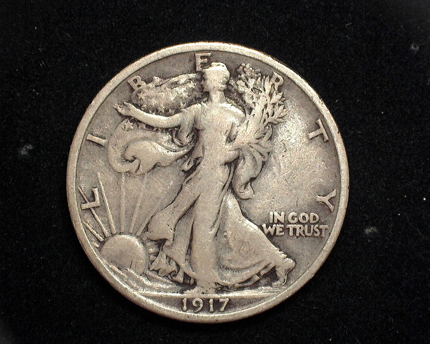 1917 Walking Liberty Half Dollar F - US Coin