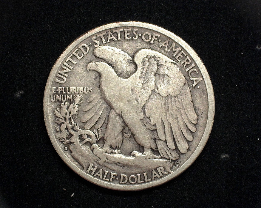 1918 S Walking Liberty Half Dollar F - US Coin