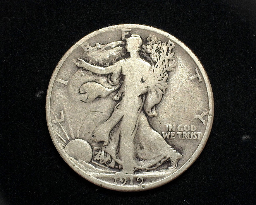 1919 D Walking Liberty Half Dollar VG - US Coin