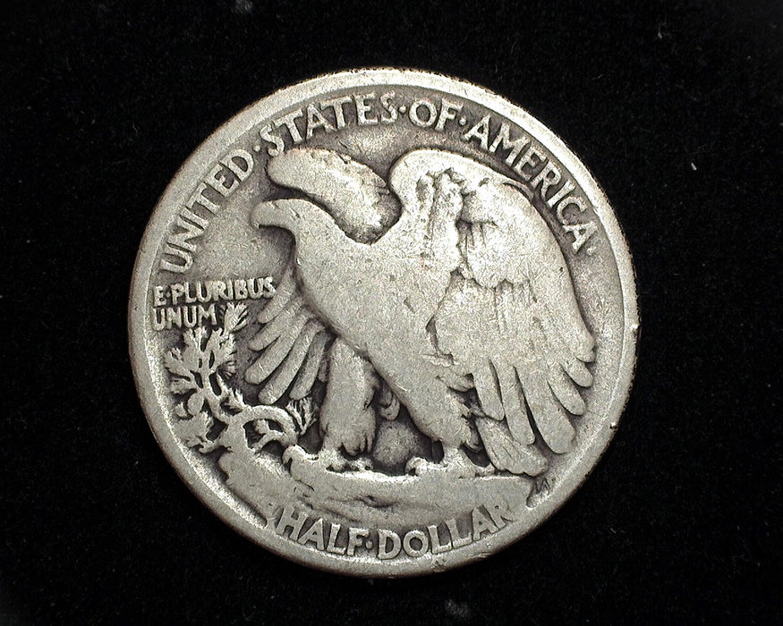 1921 Walking Liberty Half Dollar G Small rim ding. - US Coin