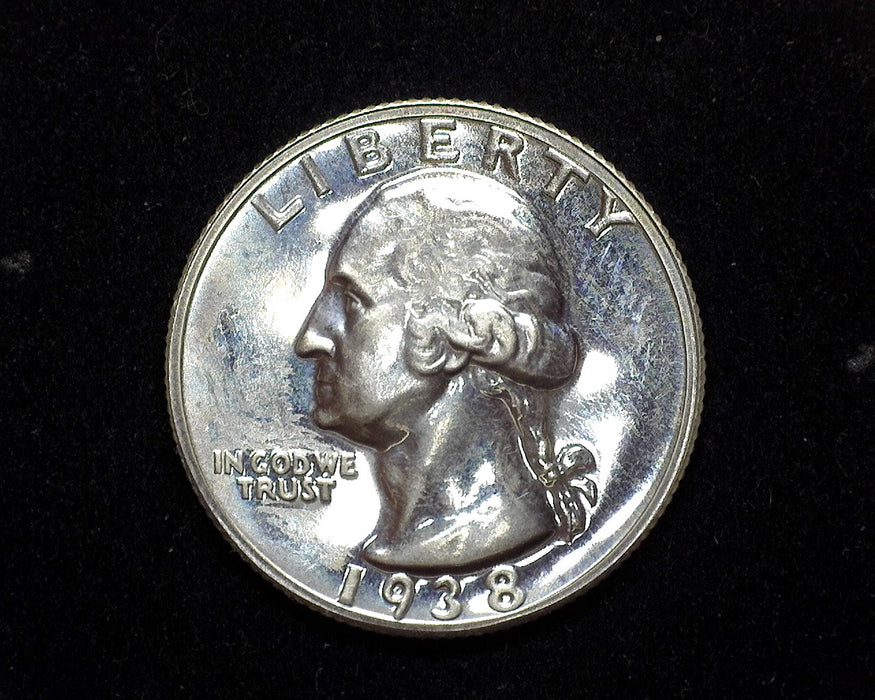 1938 Washington Quarter Proof Gem! - US Coin