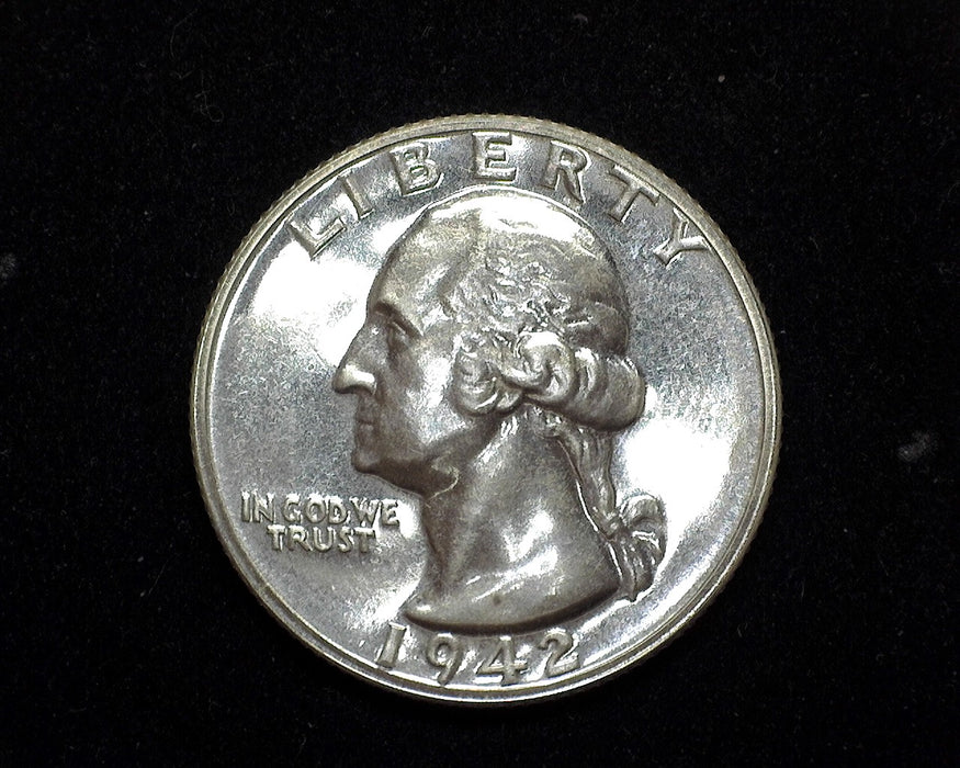 1942 Washington Quarter Proof Choice. - US Coin