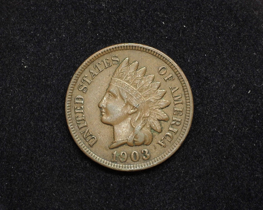 1903 Indian Head Cent VF/XF - US Coin