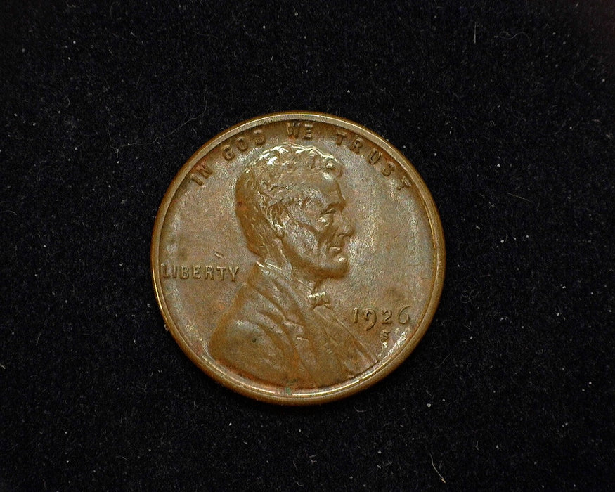 1926 S Lincoln Wheat Cent VF/XF - US Coin